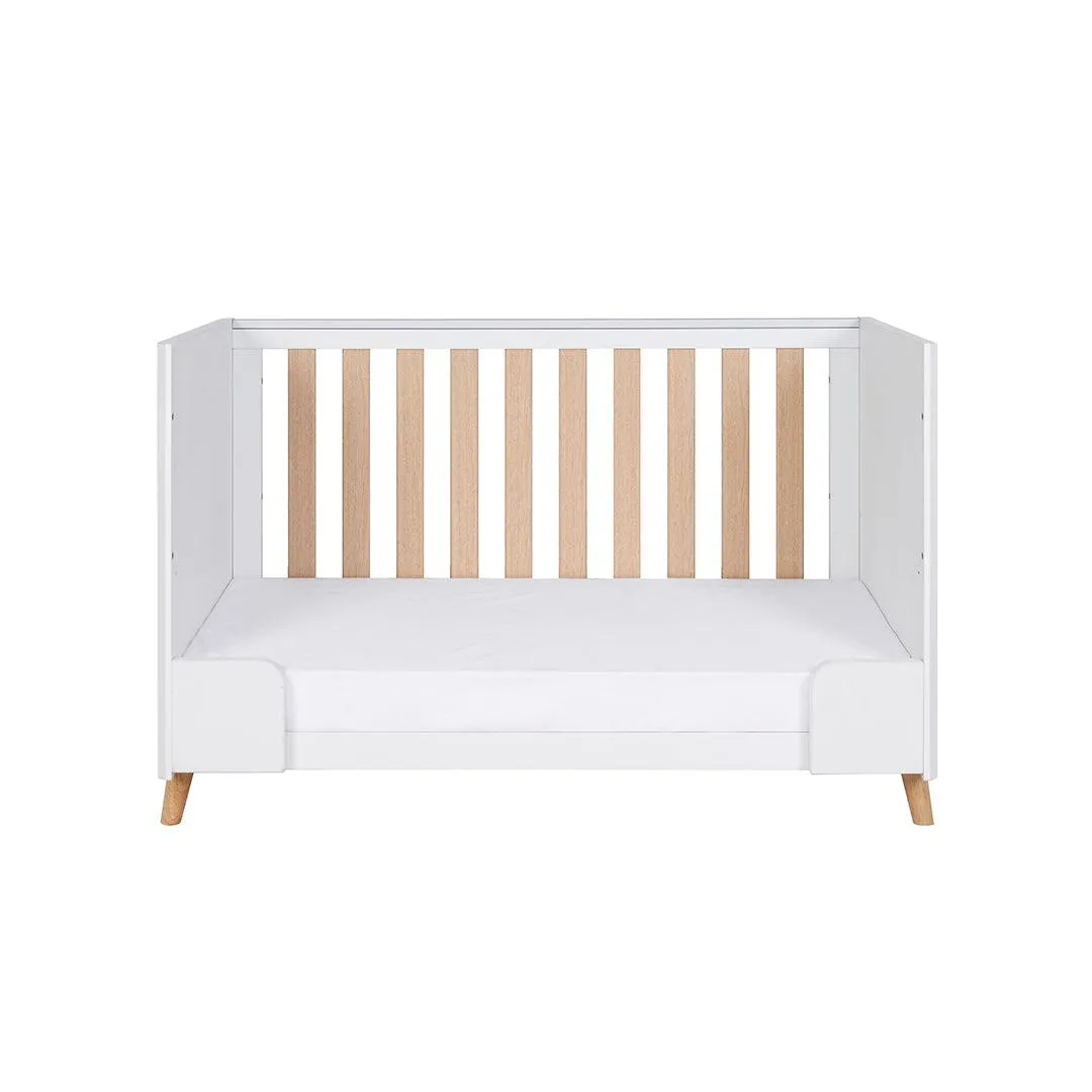 Tutti Bambini Fika Mini 2 Piece Room Set - White/Light Oak